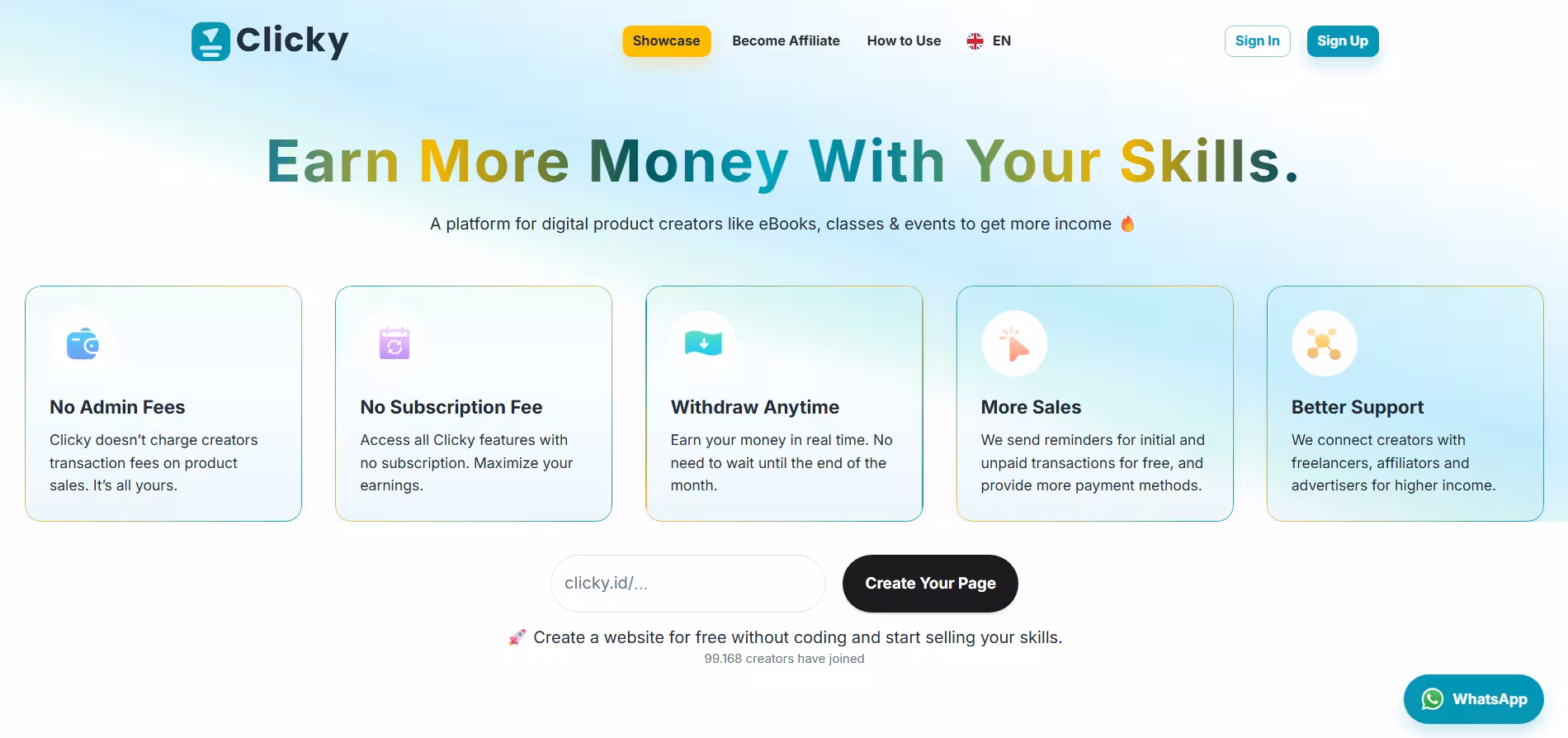 Creator Monetization & Links Platform